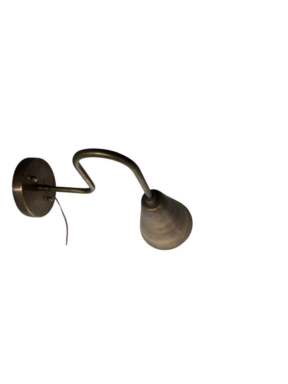 Mid-Century Modern Wall Sconce Brown Finish Vanity Light for Bedroom - Image 7