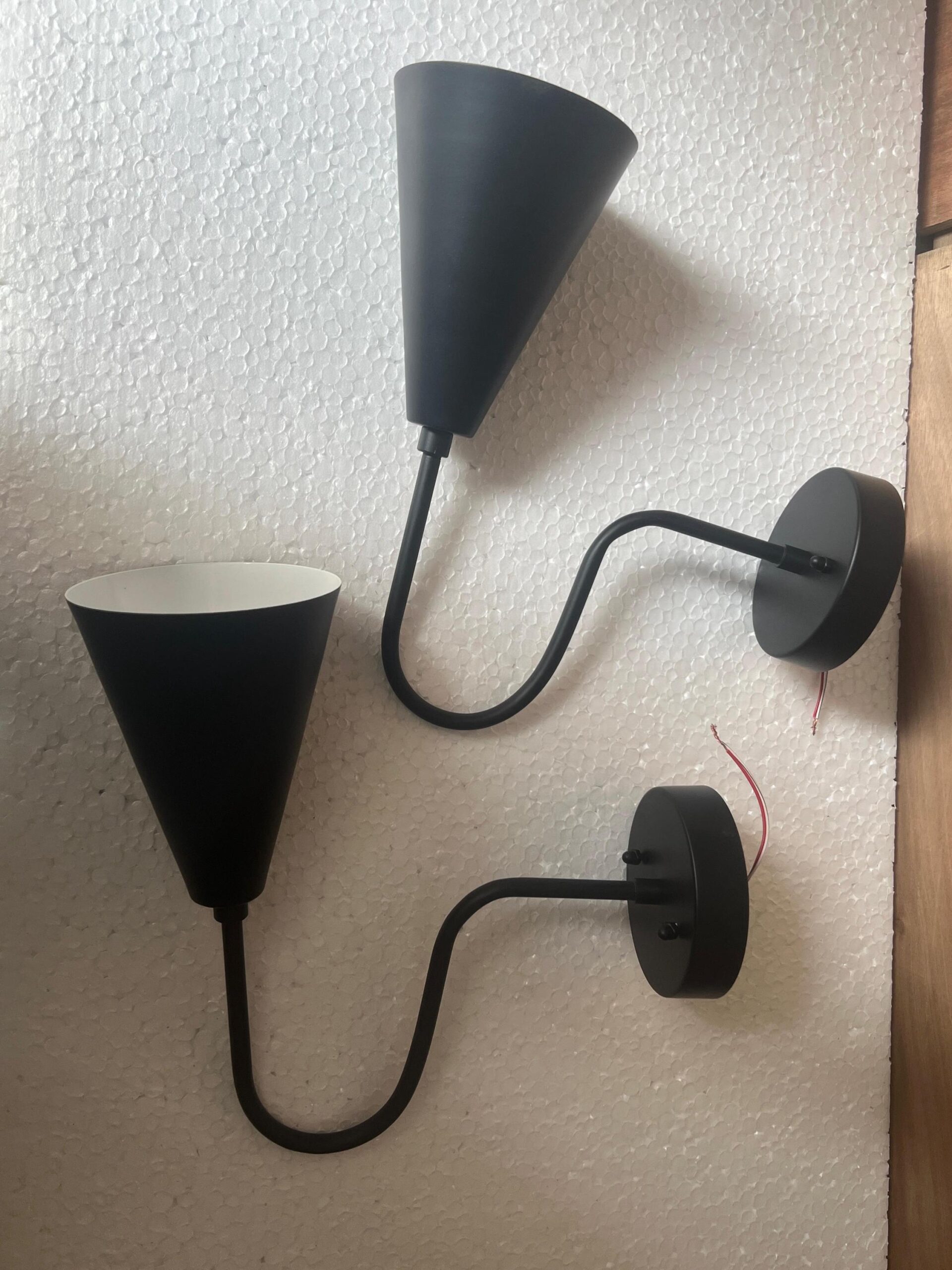 Black Sputnik Wall Sconce: Mid Century Modern Industrial Light - Image 10