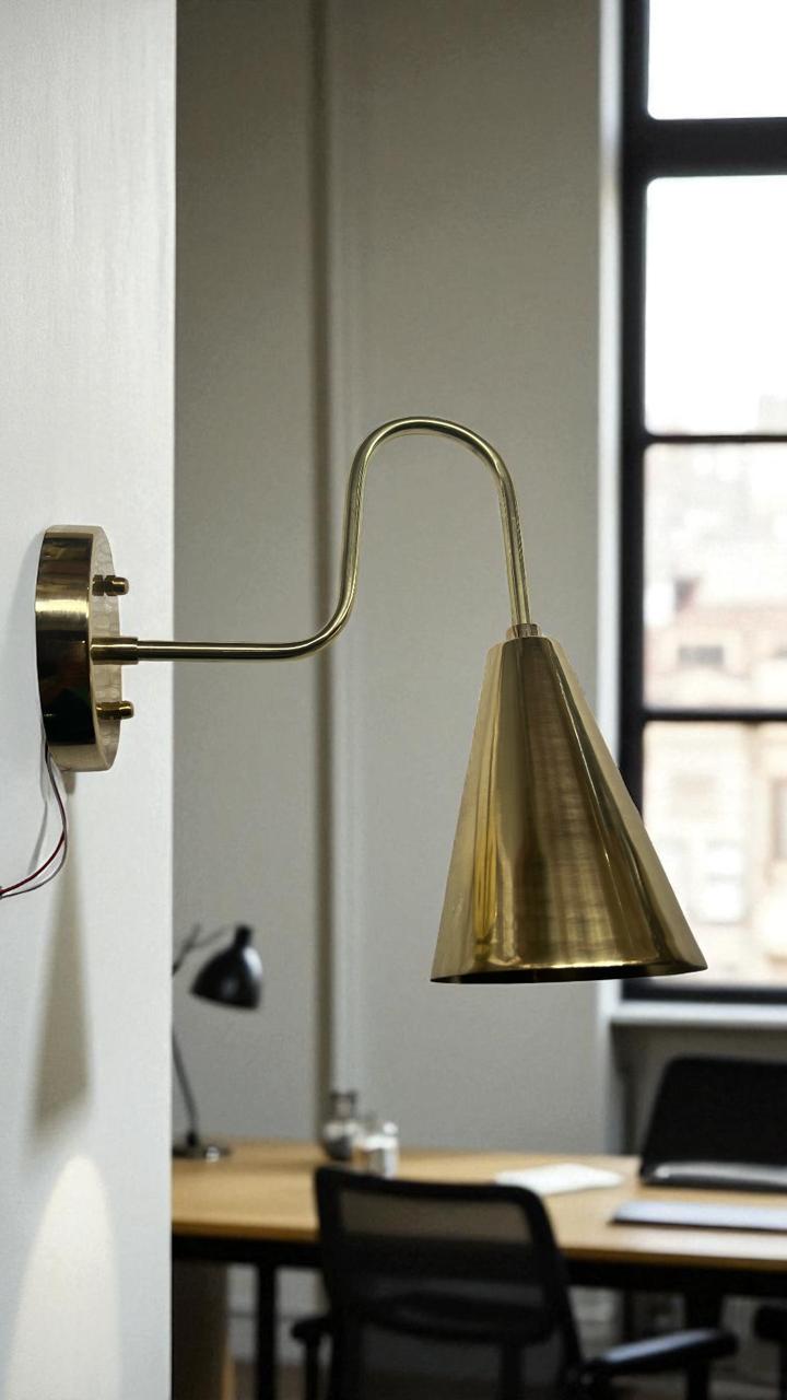 Black Sputnik Wall Sconce: Mid Century Modern Industrial Light - Image 9