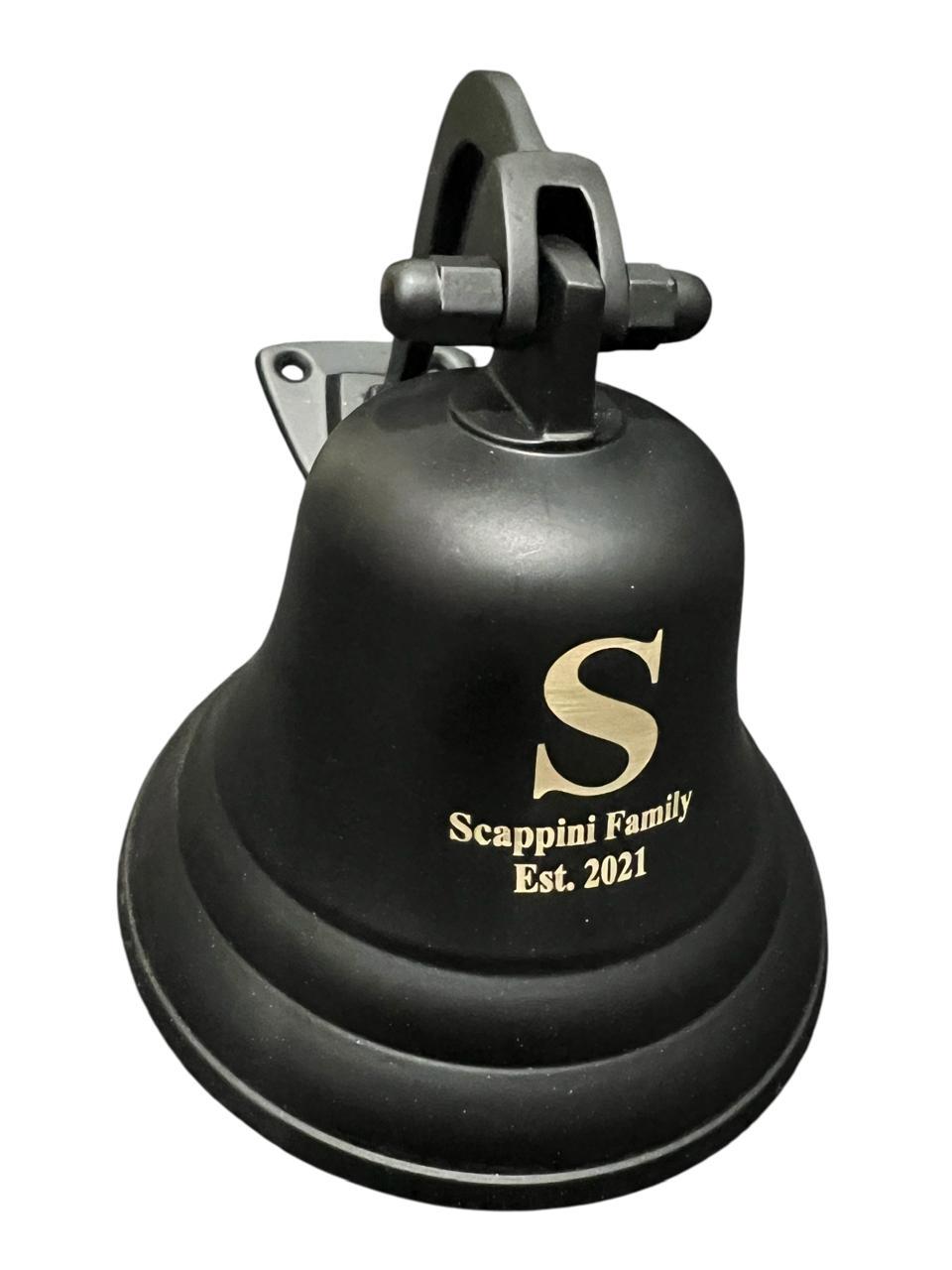 12 Inch Solid Brass Ship Bell | Nautical Coastal Decor - Image 11