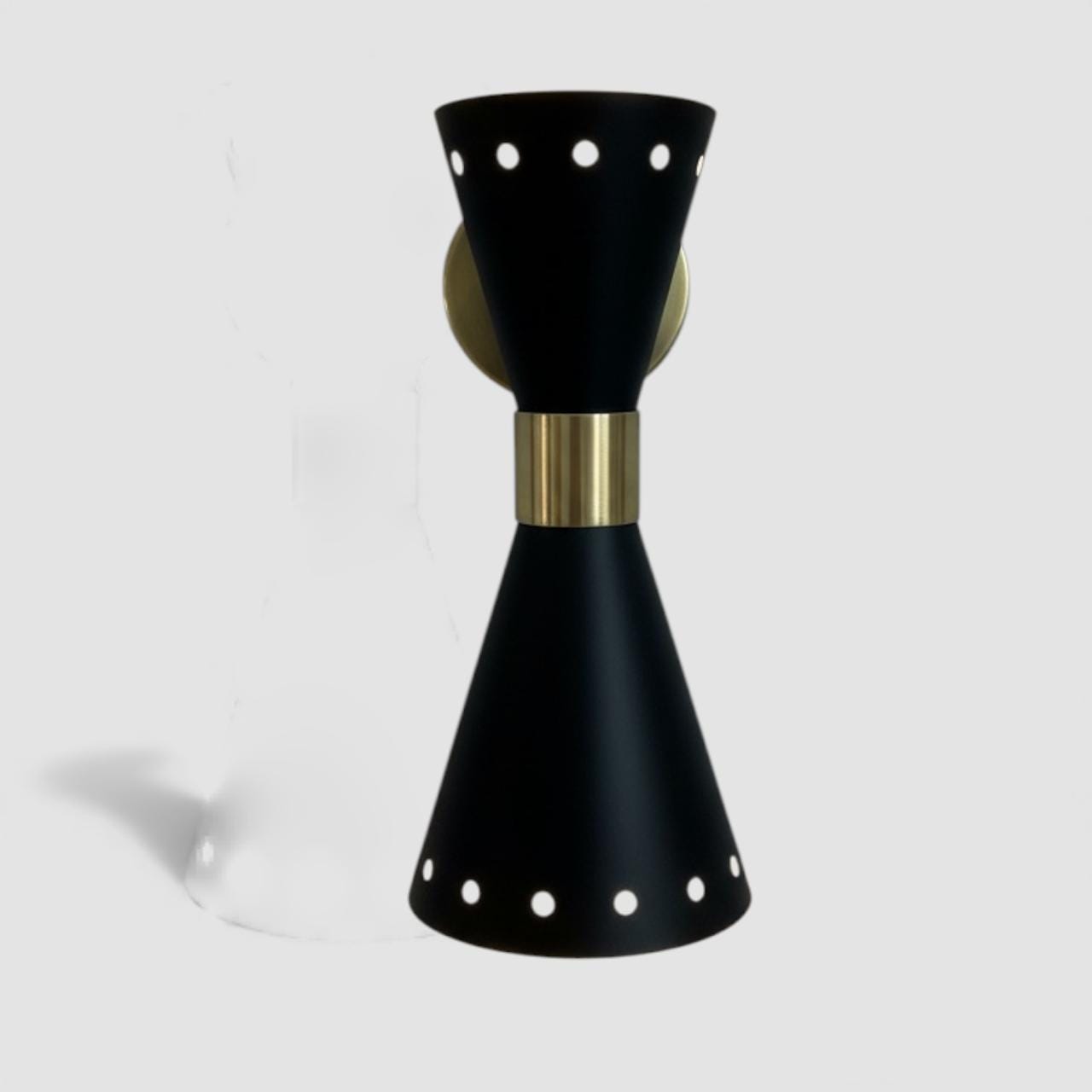 Black Mid-Century Diabolo Wall Sconce Modern Wall Light - Image 5