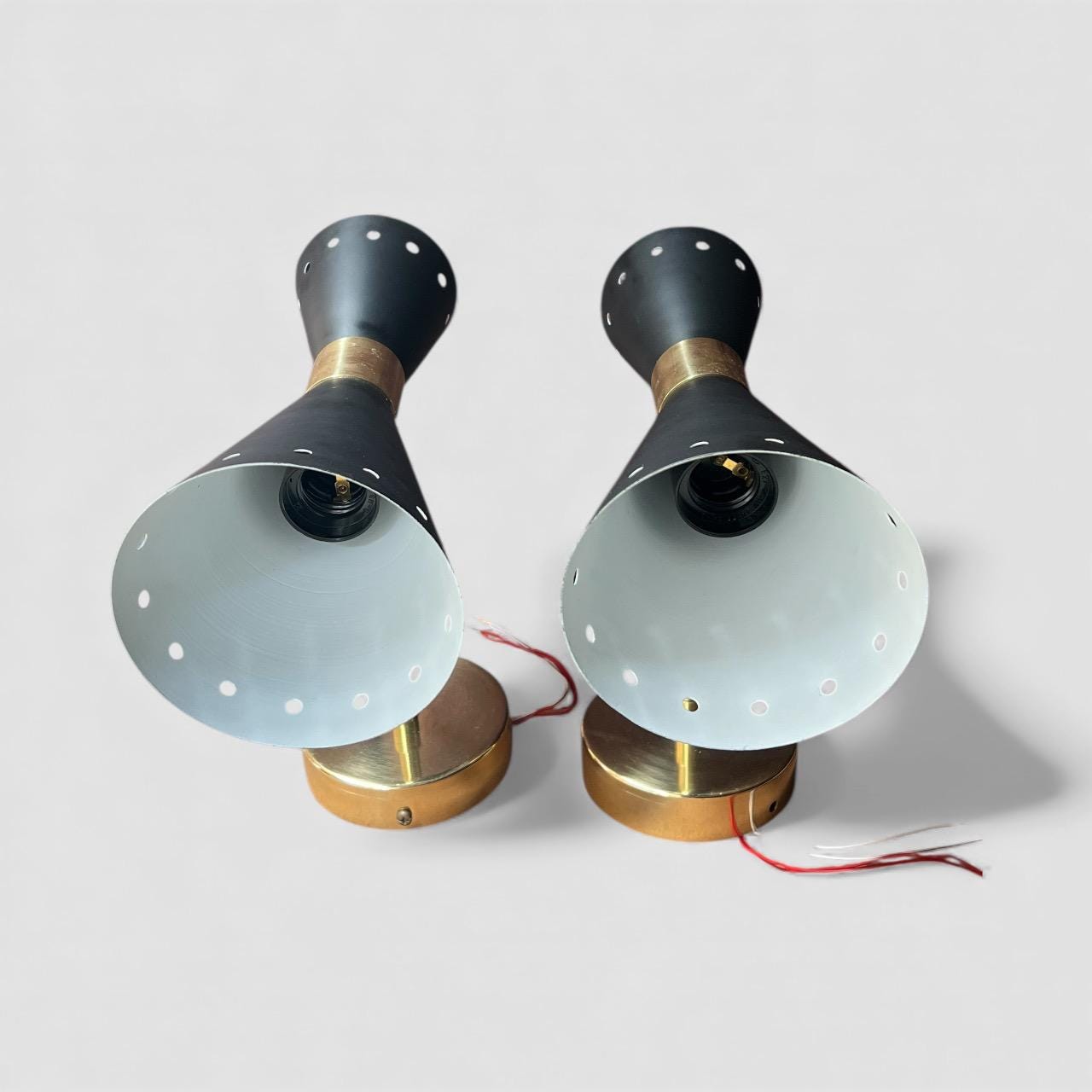 Black Mid-Century Diabolo Wall Sconce Modern Wall Light - Image 7