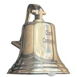 12 Inch Solid Brass Ship Bell | Nautical Coastal Decor