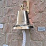 Solid Brass Hanging Wall Bell | Rope Pull, Custom Engraved