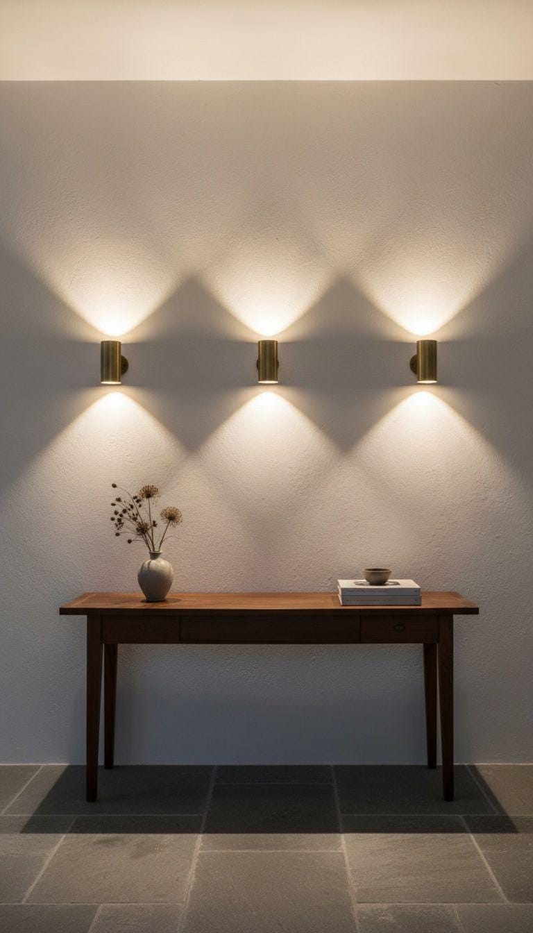 Brass Cylinder Modern Wall Light Mid Century Modern Contemporary Hardwired Lighting - Image 10